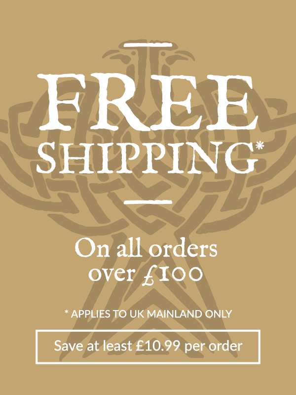 Free shipping on all orders over £100. Save at least £10.99 per order. Applies to UK mainland only.