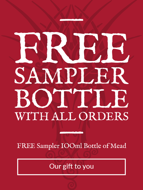 Free sampler bottle with all orders