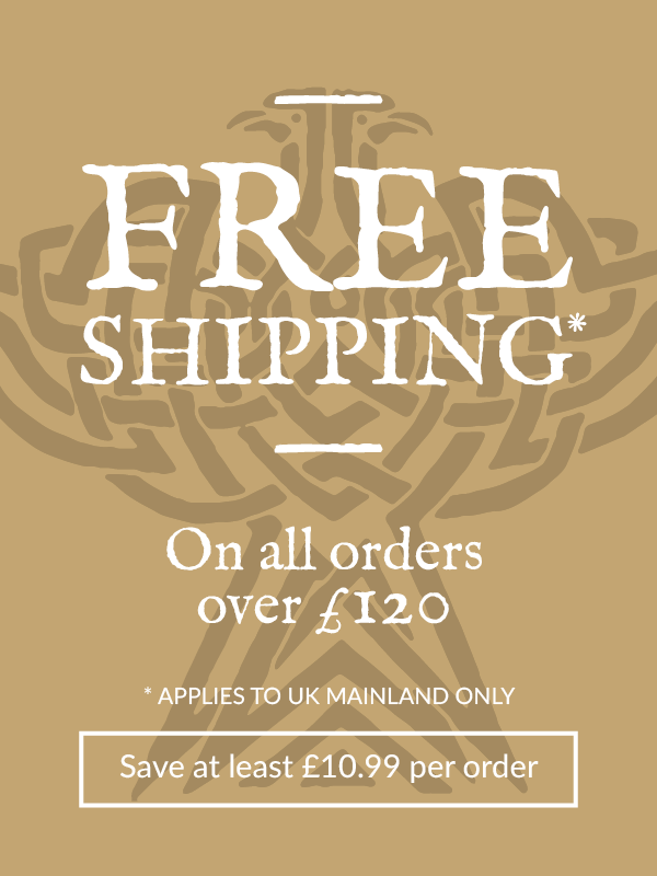 Free shipping on all orders over £120. Save at least £10.99 per order. Applies to UK mainland only.